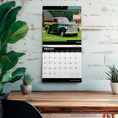 Chevy Pickups Classic 2026 Wall Calendar