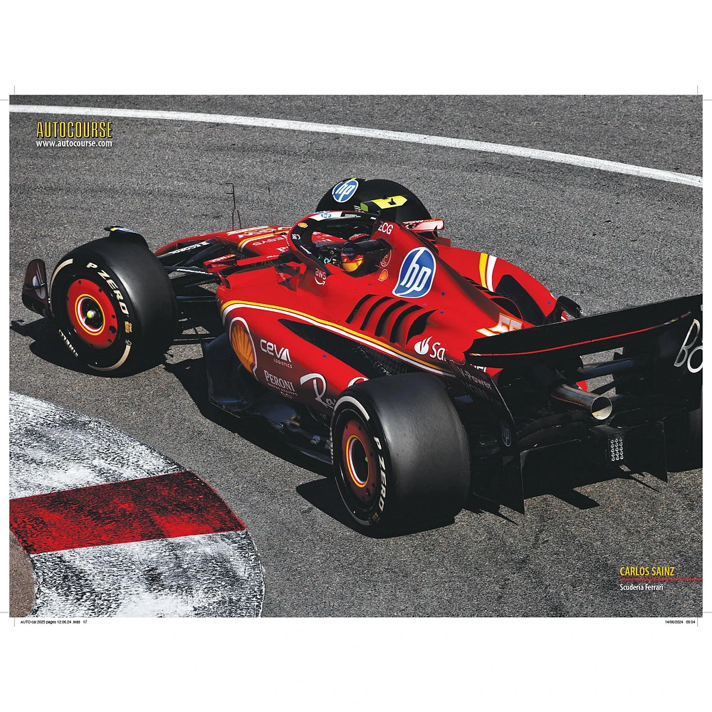 Autocourse Grand Prix Wall 2025 Calendar