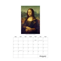 Most Famous Paintings Poster 2026 Calendar