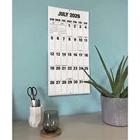 Big Letters Big Numbers 2026 Wall Calendar
