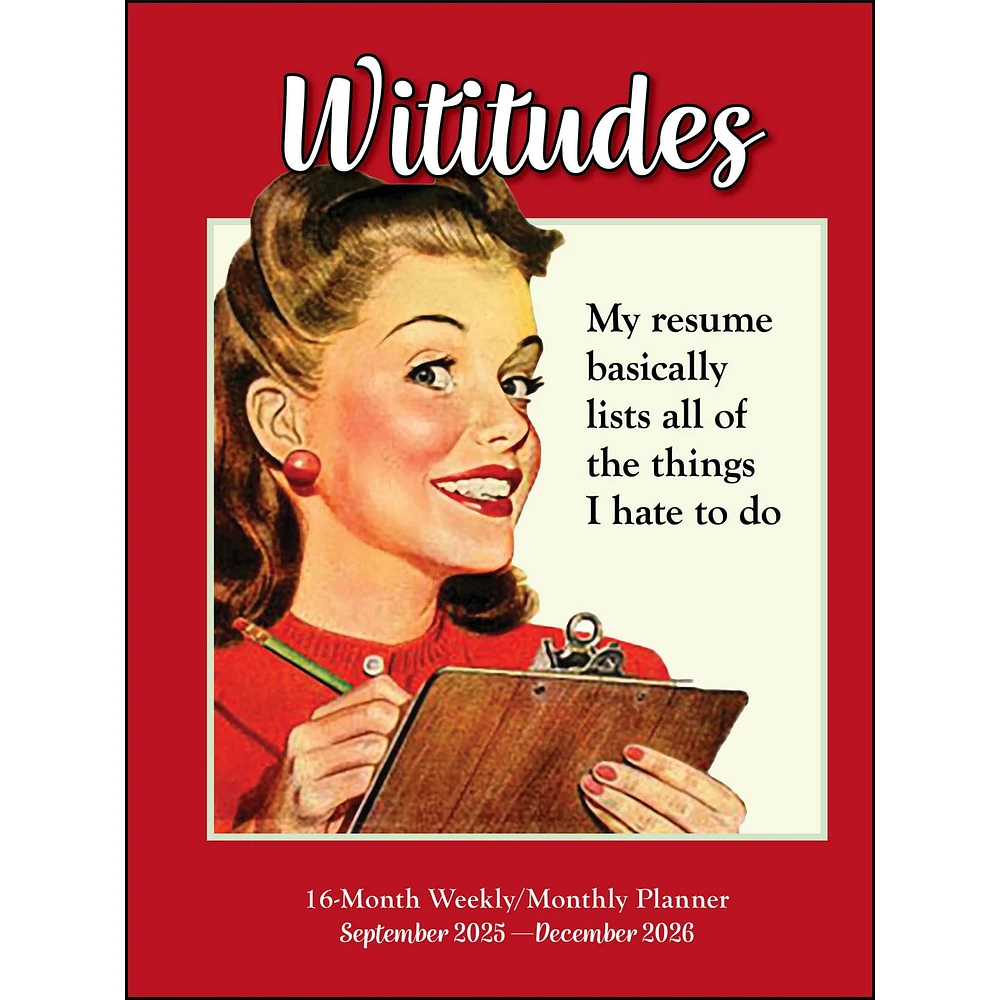 Wititudes 2025-2026 Engagement Calendar - Online Exclusive