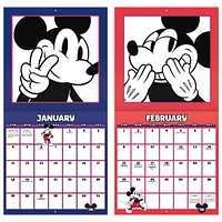 Mickey Mouse 2026 Wall Calendar