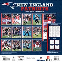 NFL New England Patriots 2026 Wall Calendar