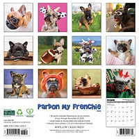 Pardon My Frenchie 2026 Wall Calendar