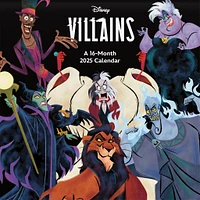 Disney Villains Wall 2025 Calendar