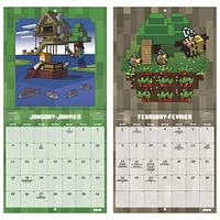 Minecraft Bilingual 2026 Mini Calendar