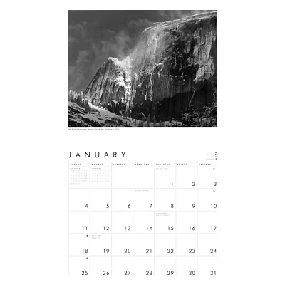 Ansel Adams Wall  2026 Calendar