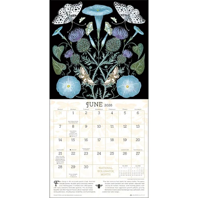 Praise For The Pollinators 2026 Wall Calendar - Online Exclusive