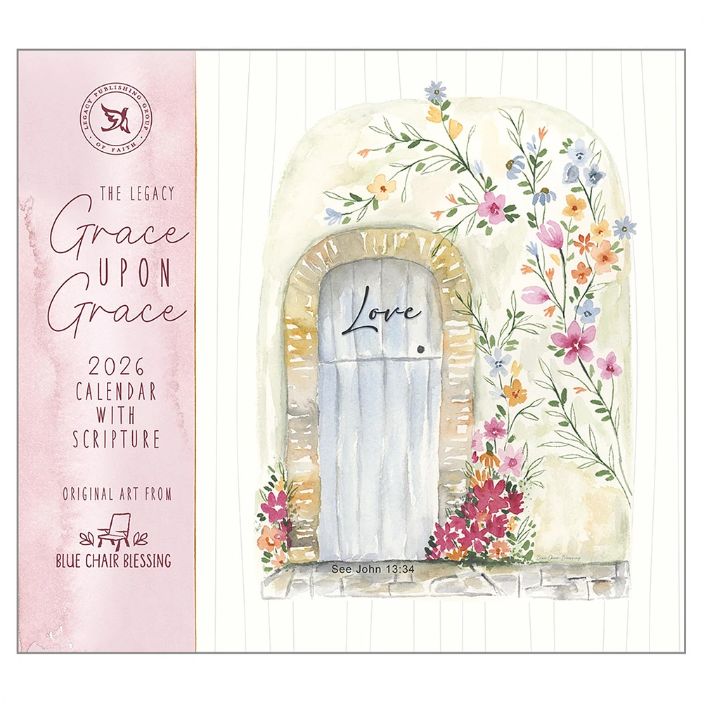 Grace Upon Grace 2026 Deluxe Wall Calendar - Online Exclusive