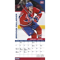 NHL Montreal Canadiens Bilingual 2026 Wall Calendar