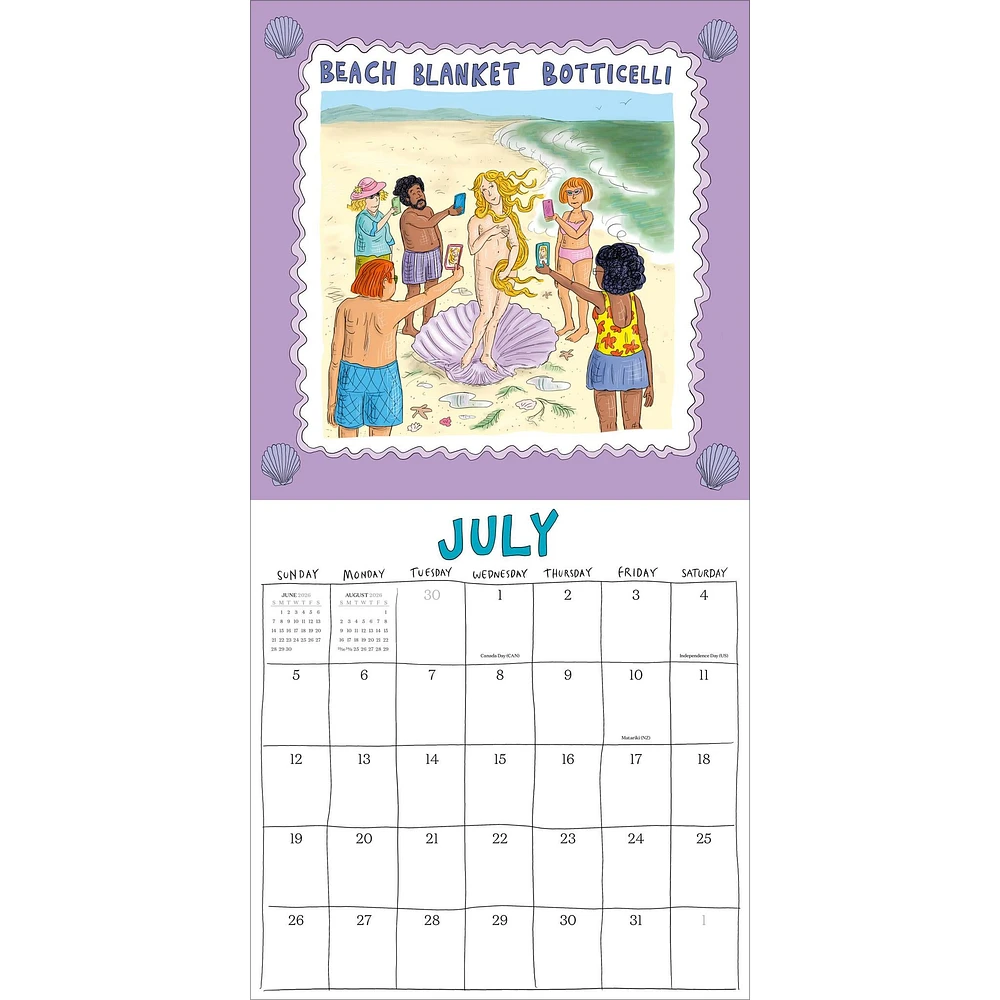 Roz Chast 2026 Wall Calendar - Online Exclusive
