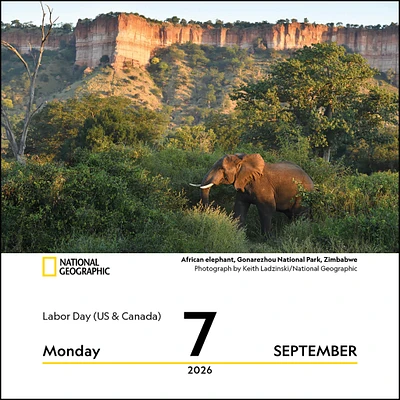 National Geographic Nature 2026 Box Calendar - Online Exclusive
