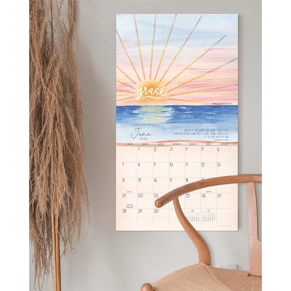 Grace Upon Grace 2026 Deluxe Wall Calendar - Online Exclusive