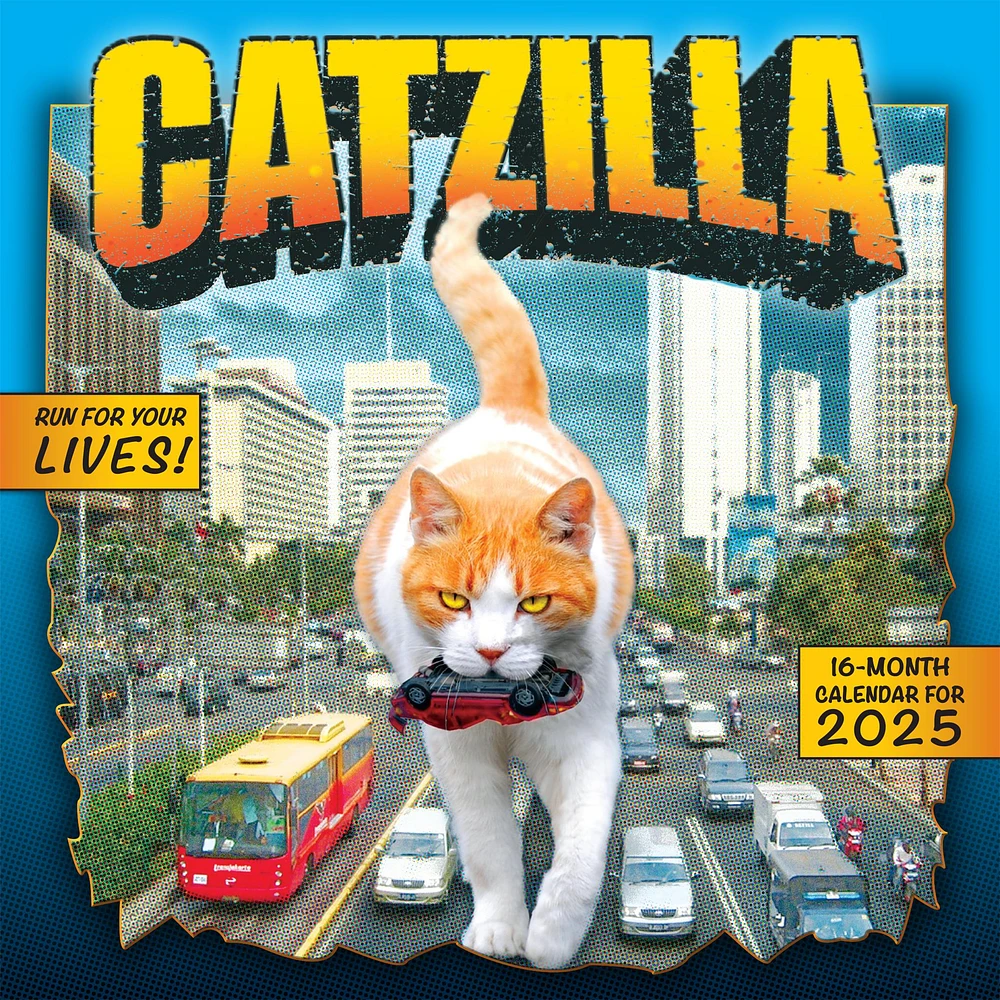 Catzilla Wall 2025 Calendar - Online Exclusive