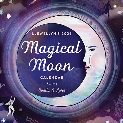 Magical Moon 2026 Wall Calendar