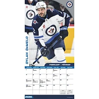 NHL Winnipeg Jets Bilingual 2026 Wall Calendar