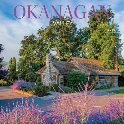 Okanagan Valley 2026 Wall Calendar