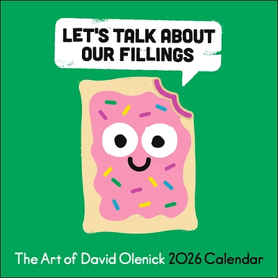 Art Of David Olenick 2026 Wall Calendar - Online Exclusive