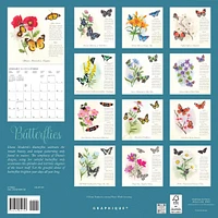Butterflies 2026 Wall Calendar - Online Exclusive