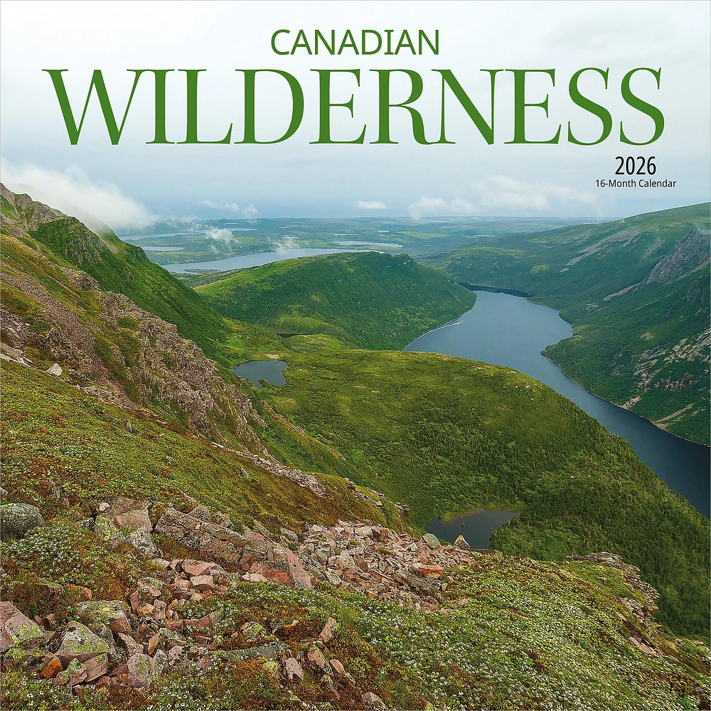 Canadian Wilderness 2026 Wall Calendar - Online Exclusive