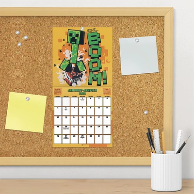 Minecraft Bilingual Mini 2025 Calendar