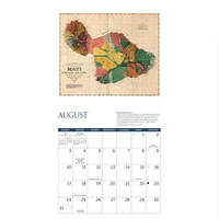 Antique Maps Wall 2025 Calendar