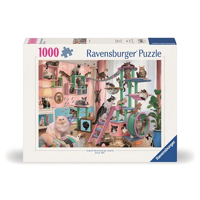 Cat Tree Heaven 1000 Piece Puzzle Ravensburger