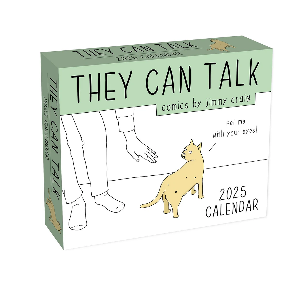 They Can Talk Comics Box 2025 Calendar