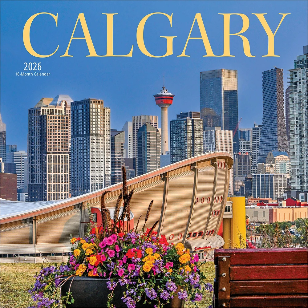 Calgary 2026 Wall Calendar