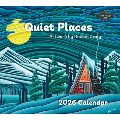 Quiet Places 2026 Wall Calendar - Online Exclusive