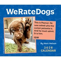 Weratedogs 2026 Box Calendar