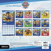 Paw Patrol 2026 Wall Calendar