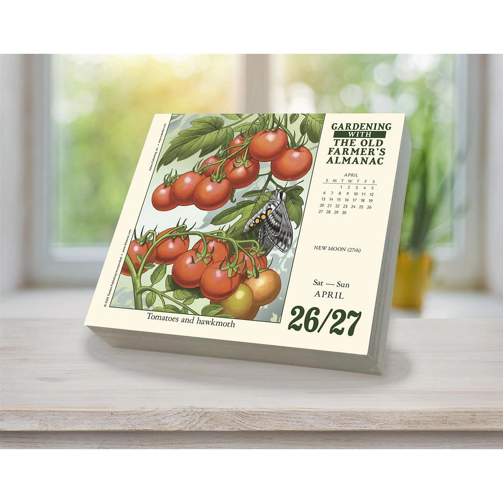 Old Farmers Almanac Gardening Box 2025 Calendar