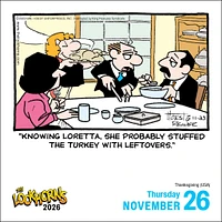 Lockhorns Laugh-A-Day 2026 Box Calendar