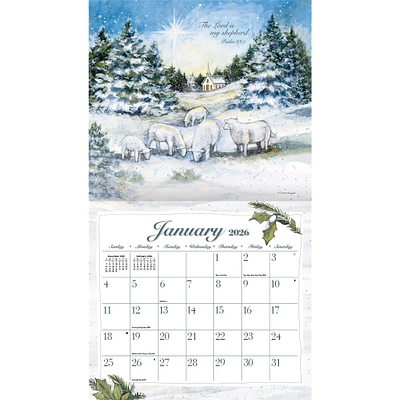 Lord Is My Shepherd 2026 Wall Calendar
