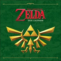 Legend Of Zelda Wall  2026 Calendar
