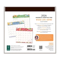 Where Love Grows 2026 Exclusive Mini Magnetic Pad Calendar