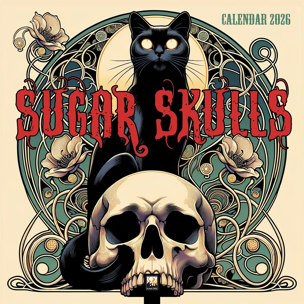 Sugar Skulls 2026 Wall Calendar - Online Exclusive