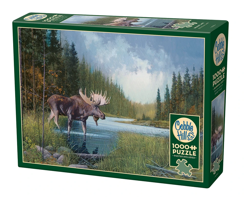 Moose Lake 1000 Piece Puzzle