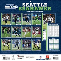 NFL Seattle Seahawks 2026 Wall Calendar