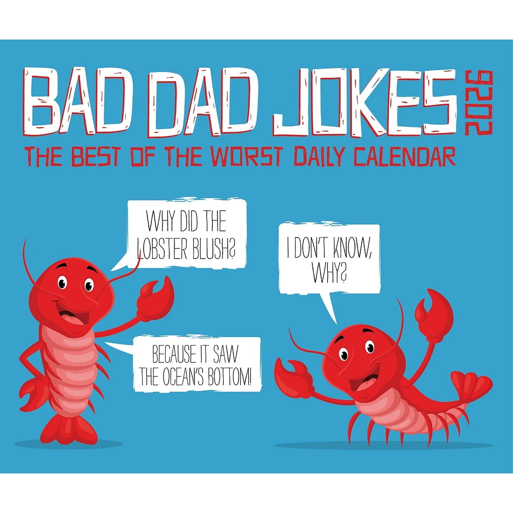 Bad Dad Jokes 2026 Box Calendar
