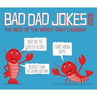 Bad Dad Jokes 2026 Box Calendar
