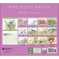 Marjolein Bastin Nature's Inspiration Deluxe with Print 2026 Wall Calendar