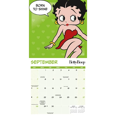 Betty Boop Mini 2025 Calendar