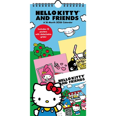 Hello Kitty and Friends 2026 Mini Poster Calendar