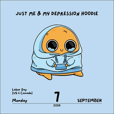 Sad Nuggie 2026 Box Calendar
