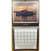 Wooden Boats 2026 Wall Calendar