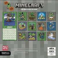 Minecraft Exclusive with Decal 2026 Deluxe Wall Calendar