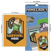 Minecraft 2026 Mini Poster Calendar