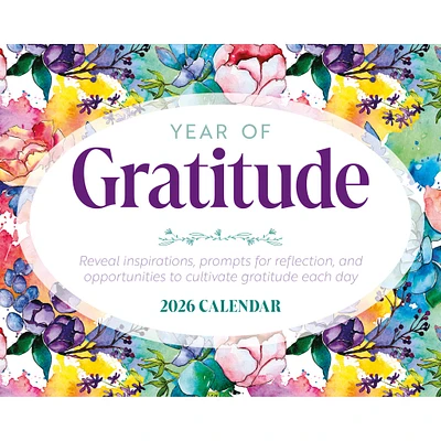 Gratitude Year Of 2026 Box Calendar